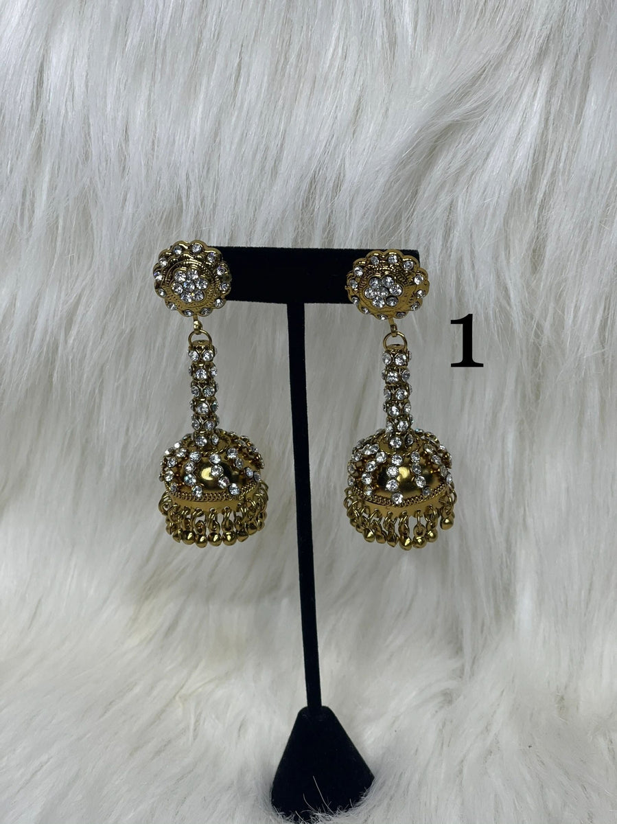 Earring jumka on sale